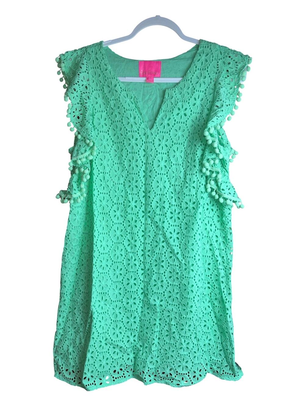Lilly Pulitzer Green Astara Dress Size L